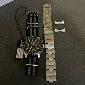 Seiko SSB031P1 Cal. 6T63 Stainless Steel Men’s Chronograph